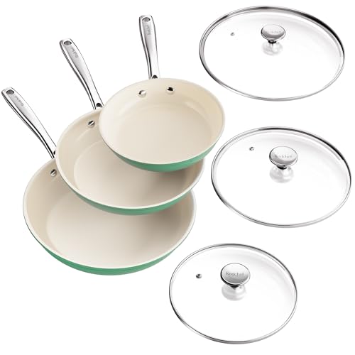 Nonstick 6 Piece Fry Pan Set
