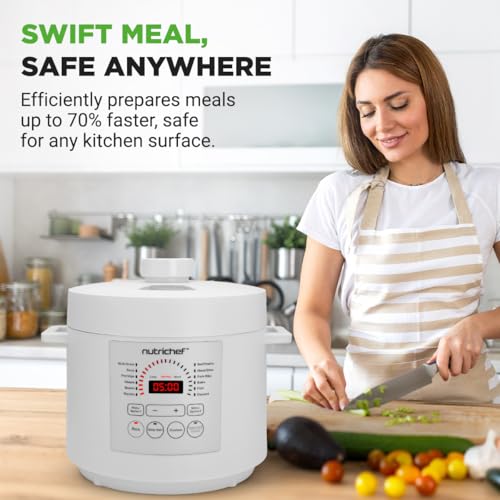 Electric Pressure Cooker 6 Quart Capacity
