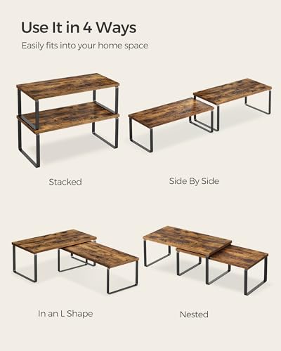 Cabinet Organizer Shelf (2 Count)