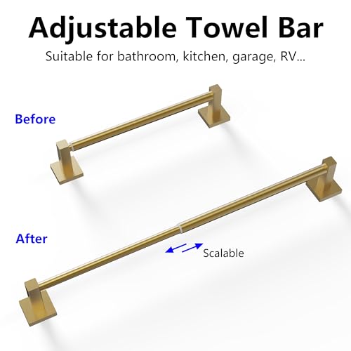 Towel Bar Towel Racks for Bathroom Wall Mounted