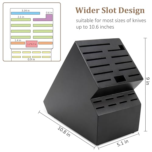 Knife Block for Kitchen Countertop