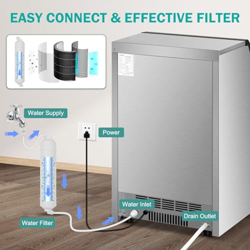 Commercial Ice Maker Machine (55 Count)