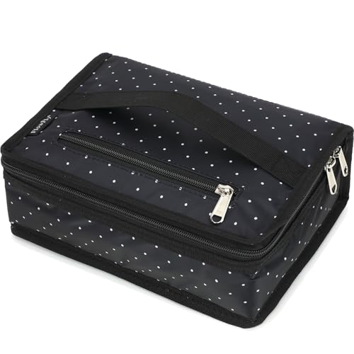 Small Insulated Lunch box Portable Soft Bag Mini Cooler Thermal Meal Tote Kit with Handle for Work