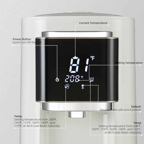 OCTAVO Water Boiler & Warmer 5 Liter