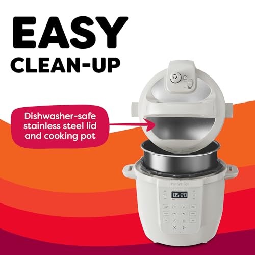 6QT RIO 7-in-1 Multi-Cooker, Pressure Cooker, Slow cook, Sauté, Steam, Rice Maker, Yogurt, & Warmer, Sea Salt, 6 Quarts