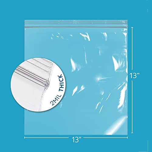 GPI 13" x 13" Zip Bags (1000 Count)