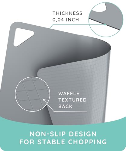 Flexible Plastic Cutting Board Set of 3 (3 Count)
