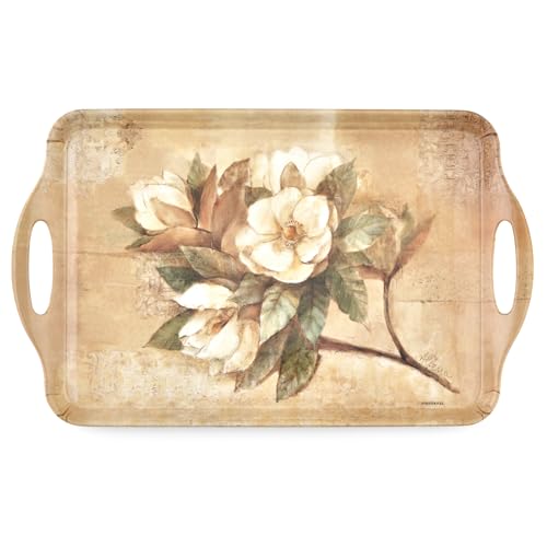 Sugar Magnolia Large Melamine Tray