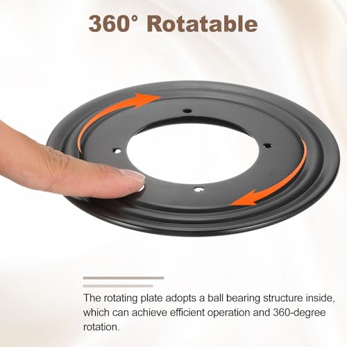 3Pcs 9 Inch Rotating Bearing Plate (3 Count)