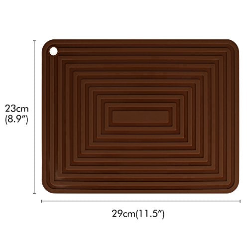 2 Pack Large Silicone Trivet Mats (2 Count)