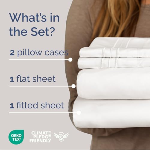 Cal King Size 4 Piece Sheet Set