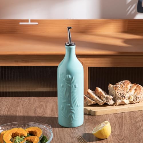 Sweejar Large Olive Oil Dispenser Bottle with Spout