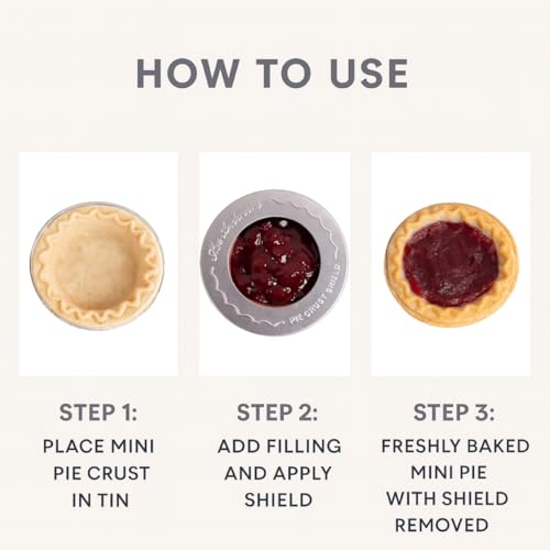 Individual Pie Crust Protector Shields (2 Count)