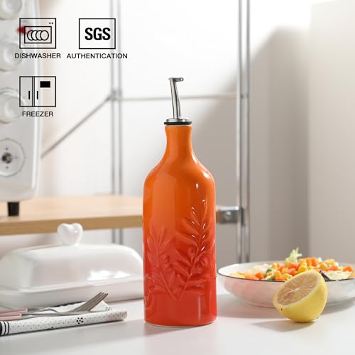 Sweejar Ceramic Olive Oil Dispenser Bottle