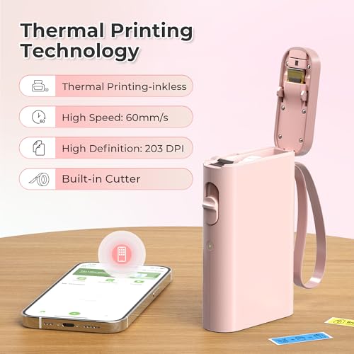 P21 Label Maker Machine with Tape