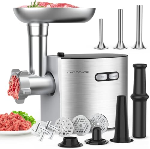 Meat Grinder 2800W Max Electric Sausage Stuffer (12 Count)