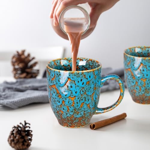 Set of 2 Durable 16 oz Coffee Mugs (2 Count)