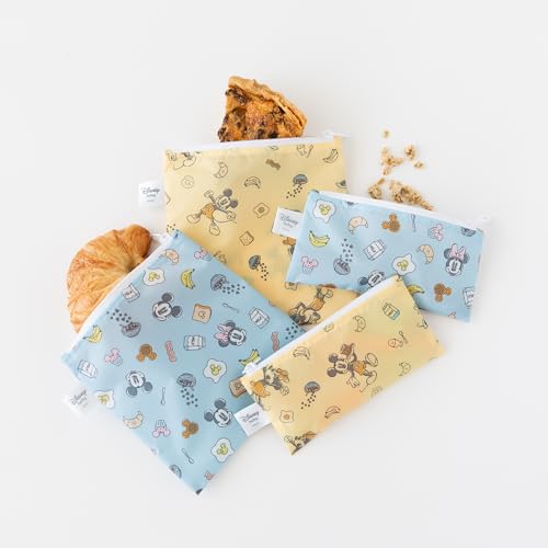 Disney Reusable Sandwich and Snack Bags (4 Count)