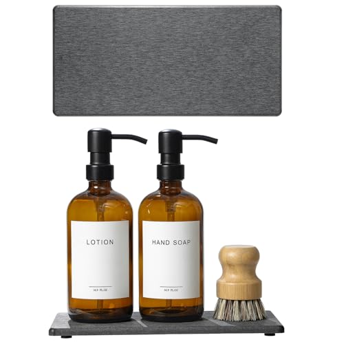 2PCS 10"x 5" Large Bathroom Sink Vanity Trays (2 Count)