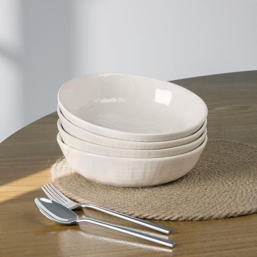 Moonlight 8.5 Inch Pasta Bowls Set of 4 (4 Count)