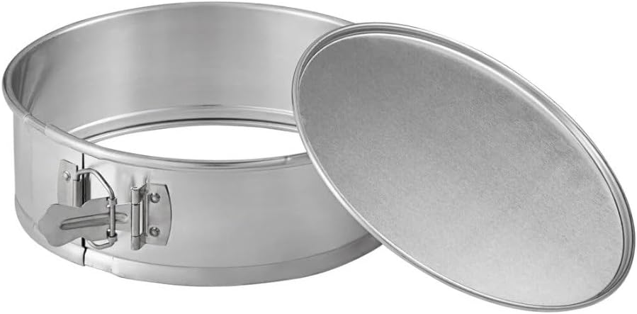 Soro Essentials- 9'' x 3'' Deep Aluminum Round Spring Form Pan- Leak Proof Cheesecake Pan Spring Form Pans with Removable Bottom and Quick Release Latch for Baking Cheesecake Cakes - Culinary Roots