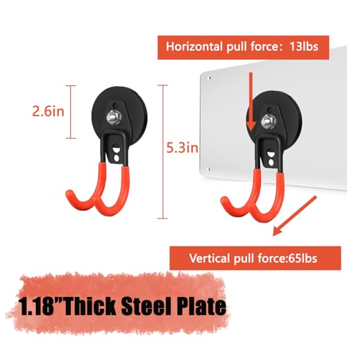 Large Heavy Duty Magnetic Hooks