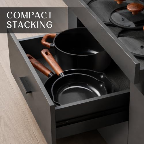 21pcs Ceramic Cookware Set