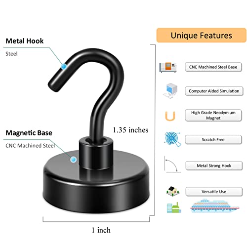 Magnetic Hooks (10 Count)