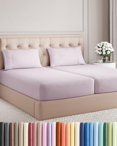 Split King Size 5 Piece Sheet Set