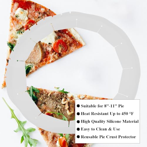 Adjustable Pie Crust Shields Baking Protectors
