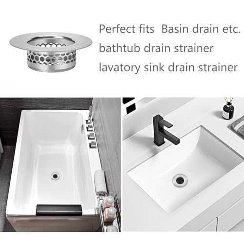 Bathroom Sink Strainer (3 Count)
