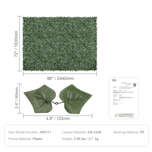 Artificial Ivy Privacy Fence Screen (48 Sq Ft)