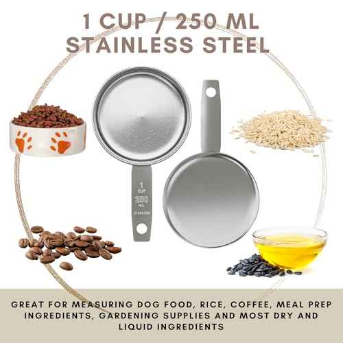 1 Cup Stainless Steel Measuring Cup