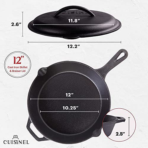 Cast Iron Skillet with Lid