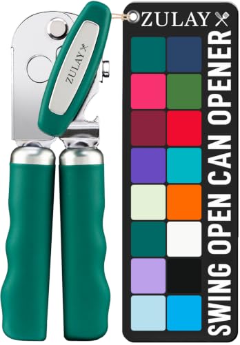 Stainless Steel Swing Open Manual Can Opener Comfortable Grip