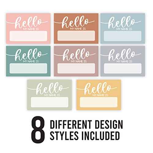 Self Adhesive Name Tags Sticker (56 Count)