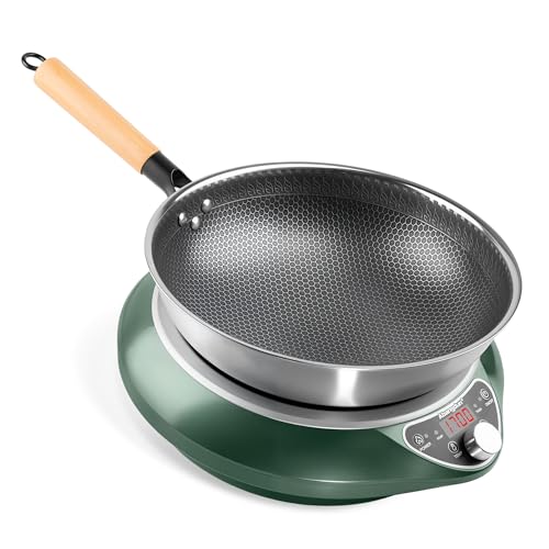 1700W Induction Wok