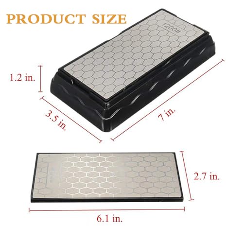 Double sided Diamond Sharpening Stone