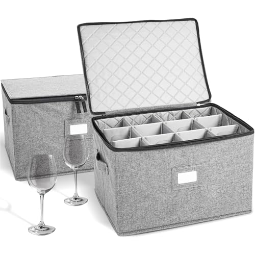 Wine Glass Storage Cases