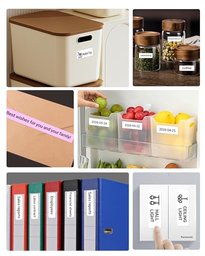 Label Maker Bluetooth Label Maker Machine with Tape