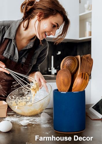 Ceramic Kitchen Utensil Holder for Countertop