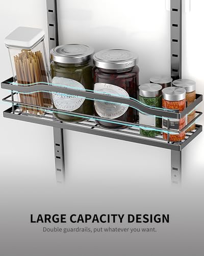 White 9 Tier Over The Door Pantry Organizer