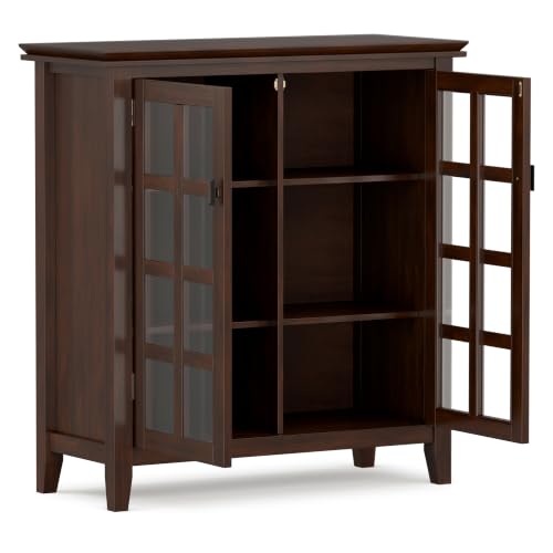 Artisan 38" Wide Solid Wood Cabinet in Russet Brown