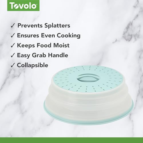 Microwave Splatter Cover for Food Medium Blue Haze Dishwasher Safe