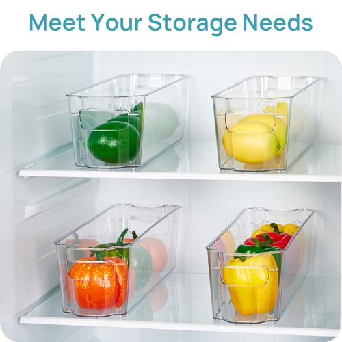 4Pcs Clear Breastmilk Storage Bags Container in Freezer Fridge (4 Count)