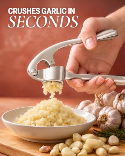 Premium Garlic Press Set