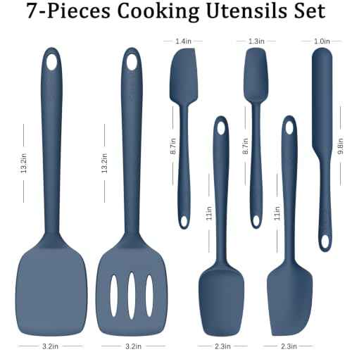 Silicone Spatula Set of 7 (7 Count)