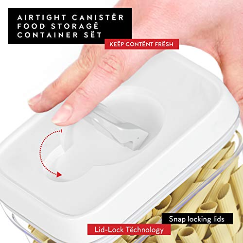 Pasta Storage Containers for Pantry (2 Count)
