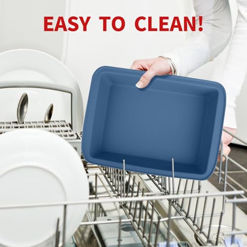 Silicone Bakeware Cake Pan (2 Count)