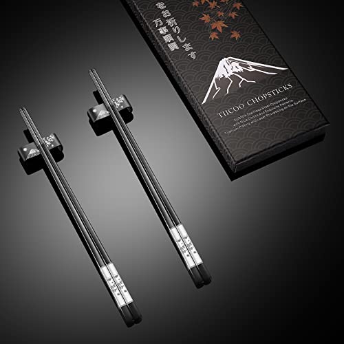Premium 304 Stainless Steel Chopsticks Set